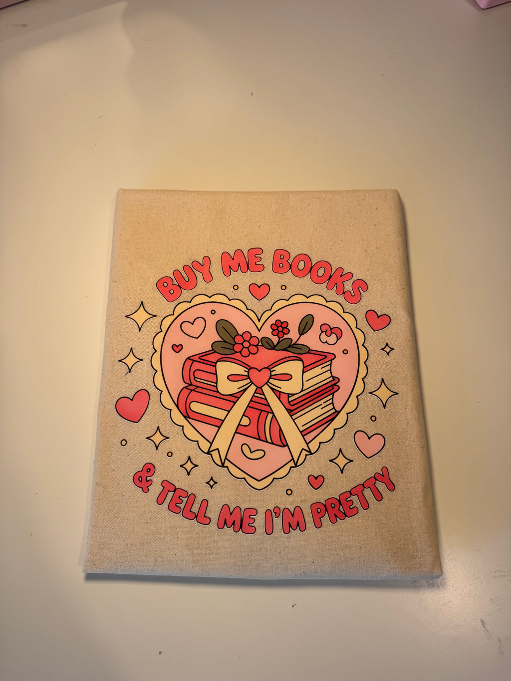 Tote bag Buy me books 📖