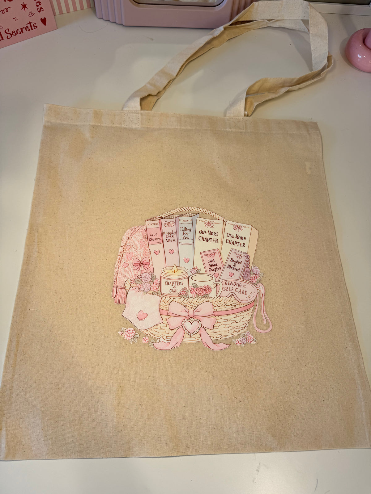 Tote bag One more chapter 📖