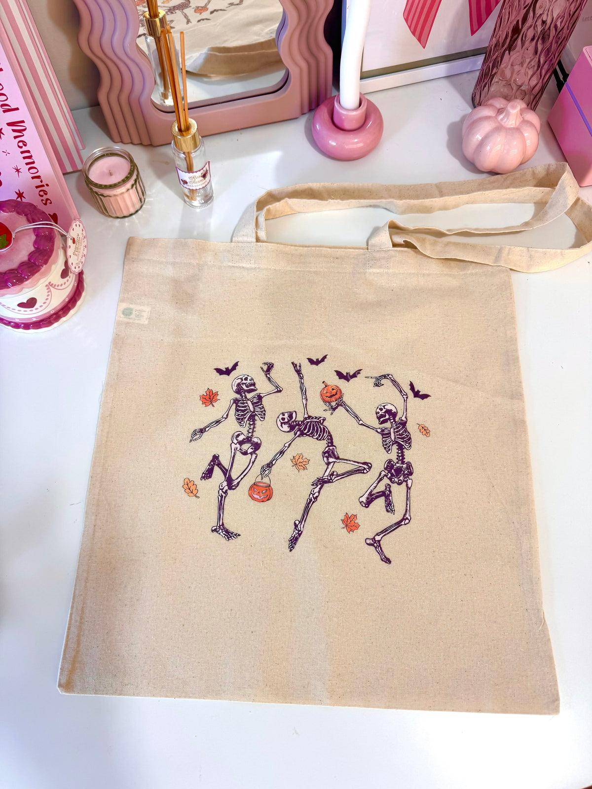Tote bag Squelette 🎃